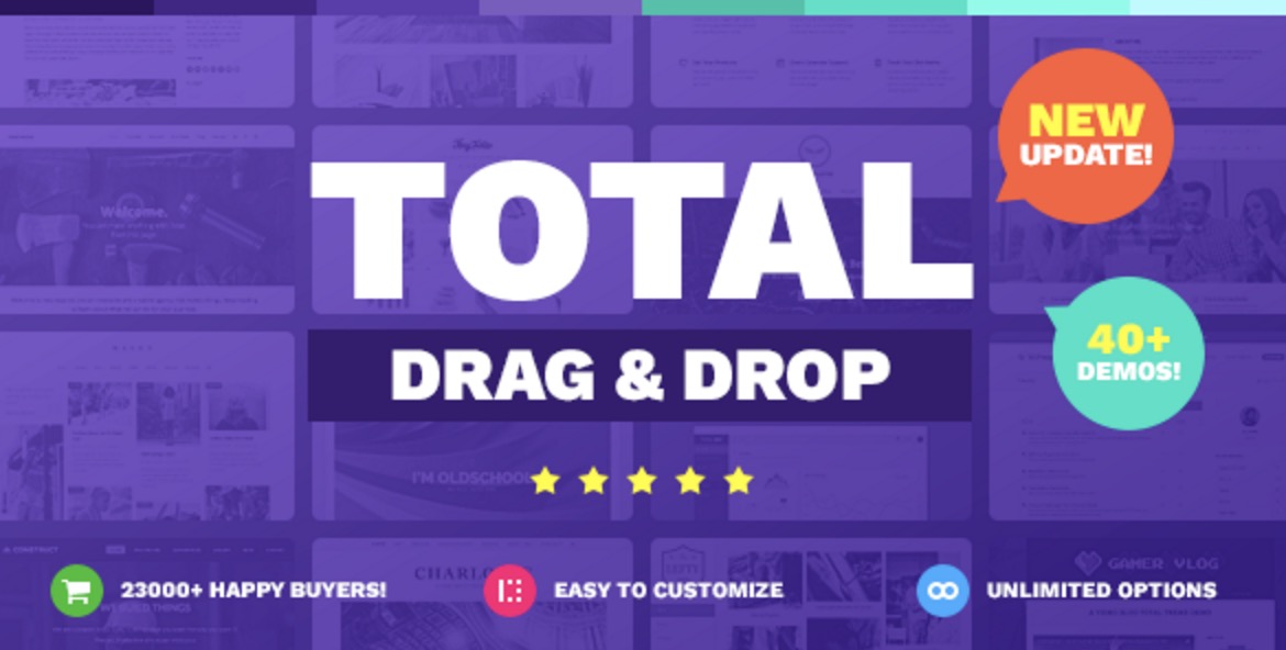 Total -  Drag & Drop